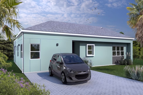 Modern 3- & 4-bedroom homes at The Residences at Coverley, Barbados. A master-planned community with green spaces, town square & rental returns of 4–6%.