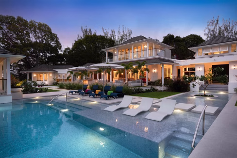 La Dolce Vita is a 5 bedroom luxury villa in Sandy Lane Estate in Barbados.